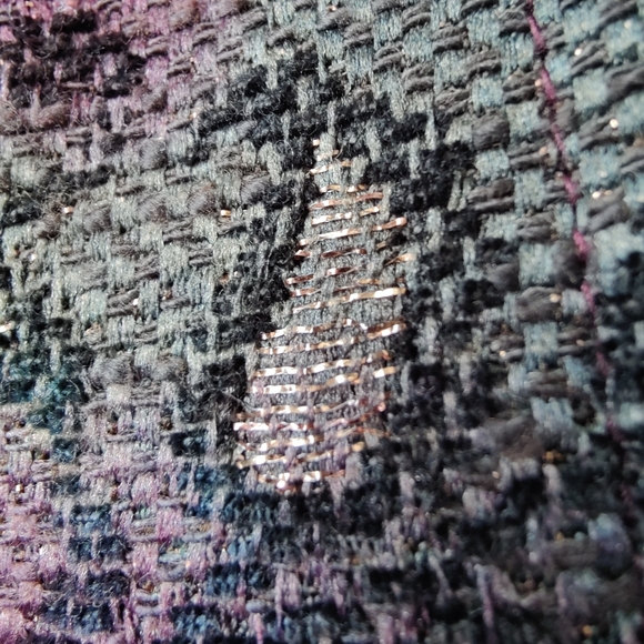 Lana Sport | size 10 | vintage 90s style jacket with snaps and shoulder pads - Picture 15 of 16